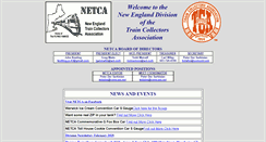 Desktop Screenshot of netca.org